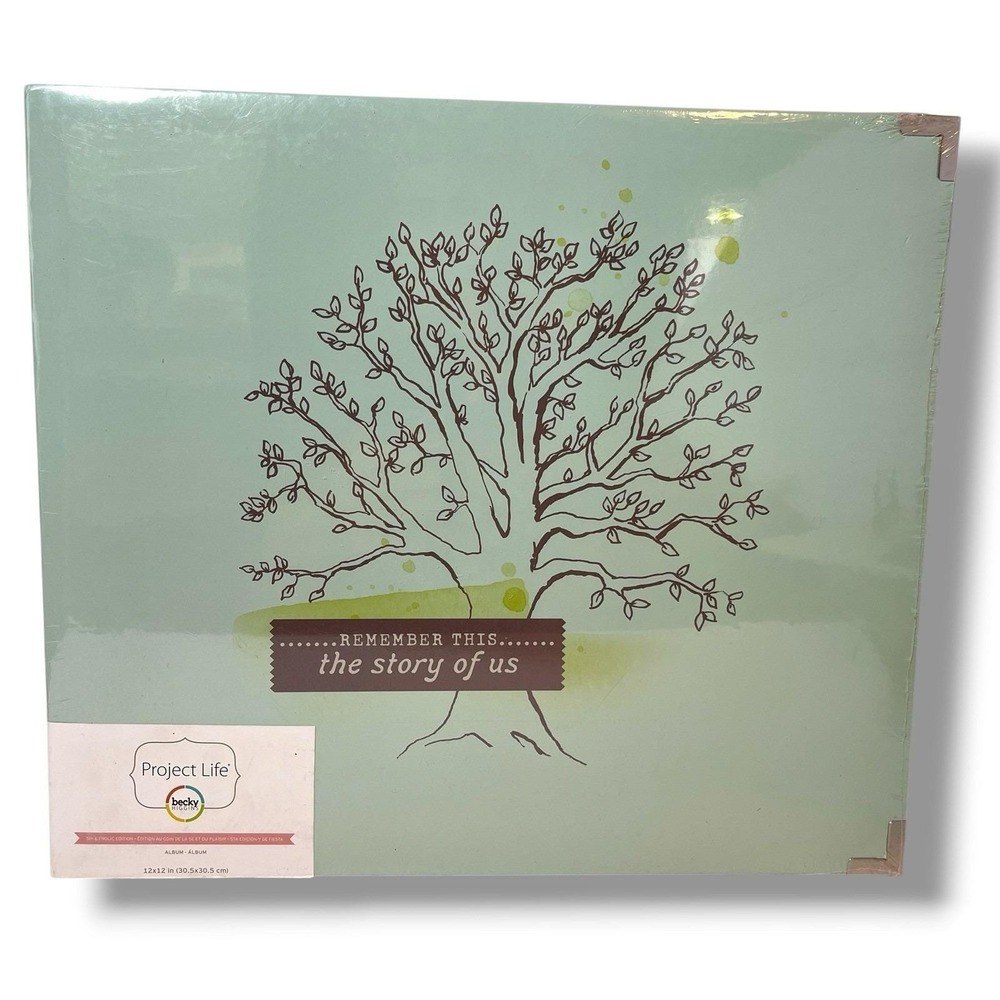 Becky Higgins Project Life Scrapbook Album Mint D Ring The Story Of Us NOS